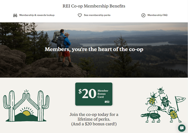 REI’s Co-op Membership